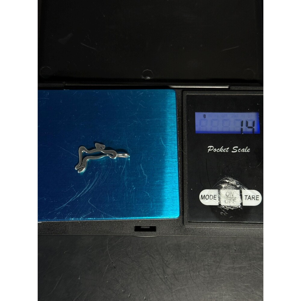 Remember Me Sterling Silver Praying Figure Pendant Charm - Picture 3 of 12